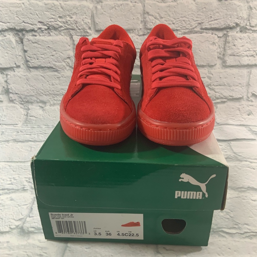 Puma Suede Iced JR High Risk Red Side 4.5C